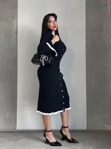 CUCCOO SZL Sharp Pointed Unique Heel Women's High Heel Pumps, Street Style, Sexy Date Night Or Party Outfit For And Vibe And Spring Shoes Spring Break Easter Prom Heels - Black - View 8