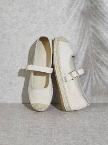 SHUZIA Espadrillas da donna Mary Jane, semplici e alla moda - Beige - Visualizzare 3
