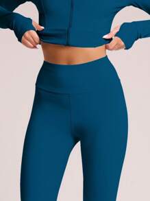 Musera Sport Mallas de cintura alta para actividades, de material suave y elástico, para hacer ejercicio, senderismo, gimnasio y fitness, para mujer, para otoño e invierno