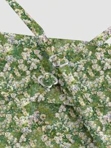 SHEIN MOD 垂坠领长裙，休闲时尚，女士之选 - 彩色 - 查看 4