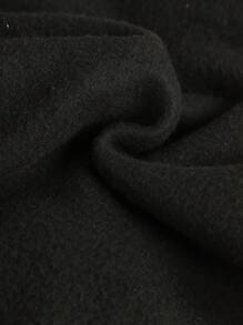 Tween Girls' Loose Casual Minimalist Comfortable Mid-Rise Branded Decorated Wide Leg Baggy Pants - Grey - View 5