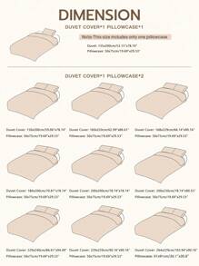 2/3 件几何数码印花羽绒被套套装，带纽扣封口角带，柔软、亲肤透气、轻盈光滑，适合所有季节，床上用品套装，柔软舒适的羽绒被套，适合所有尺寸的床，1 件羽绒被套和 1/2 件枕套，Rama 睡前舒适 - 彩色 - 查看 4