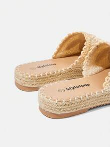 Styleloop Women's Thick Sole Bohemian Style Fashion Sandals Spring Shoes Spring Break Easter - Beige - View 6