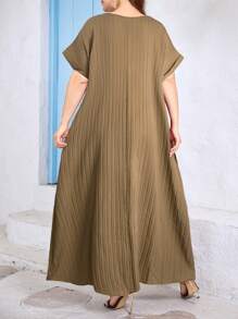 Mulvari Styl Plus Size Casual, Minimalistyczna moda, Codzienne ubranie