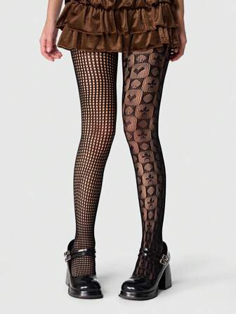 Grunge Punk Medias/Mallas/Leggings para mujer
