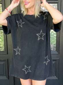 Women Casual Short Sleeve T-Shirt, Simple And Fashionable For Everyday Wear