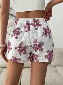 Chiquease Women's Fashion Floral Pattern Side Tie Skort - Multicolor - View 2