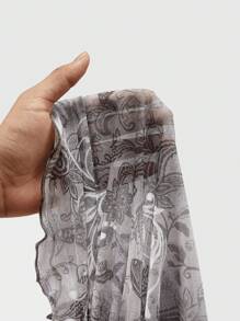 ROMWE Plus Size Women Casual Simple And Fashion Blouse, Everyday Wear Women Tops Women Party Summer For Women, Concert Costumes, Rave Costumes, Carnival Costumes, Country Concert Costumes - Army Green - View 5