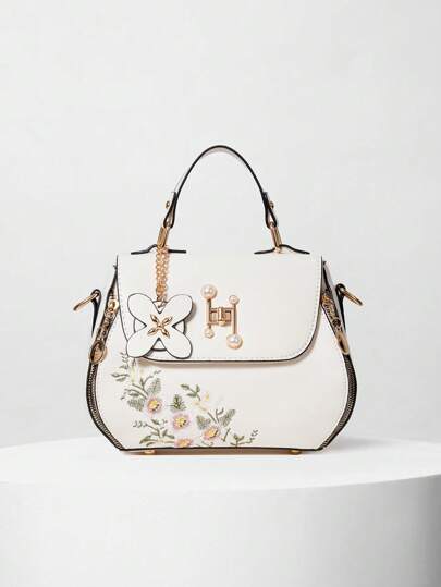 Fashion Embroidery Handbag Strap With Accessories, Mother Day Gifts, Mom Gifts, Mommy's EssentialsMommy Bag For Going Out, Best Mother's Day Gift Ideas