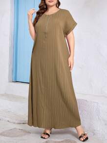 Mulvari Styl Plus Size Casual, Minimalistyczna moda, Codzienne ubranie