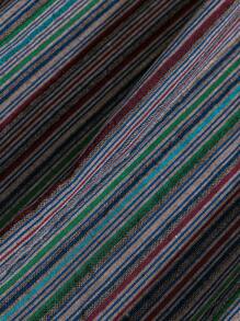 Mulvari Plus Size Simple Casual Long Sleeve Dress For Everyday Wear - Multicolor - View 6