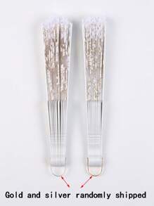 SHEIN Decorative Fan, Casual Minimalist Style For Everyday Use
