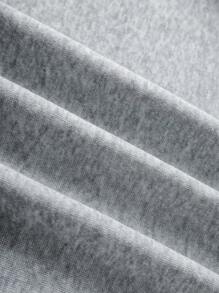 INAWLY Plus Size Women Bow Print Round Neck Thermal Lined Long Sleeve Sweatshirt, Autumn/Winter Pullover Fall