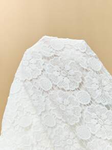 Poéselle 女士休闲简约日常A字裙 - 白色 - 查看 6