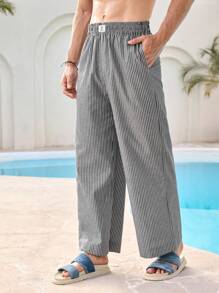 Manfinity RSRT Pantaloni casual semplici da uomo, adatti per tutti i giorni