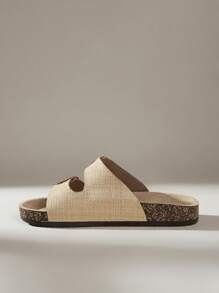 Solecia Women's Fashion Versatile Casual Flat Shoes, Simple & Practical Multi-Function - Apricot - View 3