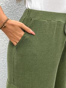 SHEIN LUNE Quần ống rộng màu trơn thường ngày cỡ lớn, Ngày lễ Thánh Patrick, Ngày lễ Thánh Patrick, Ngày lễ Thánh Patrick, Ngày lễ Thánh Patrick, Ngày lễ Thánh Patrick, Trang trí ngày lễ màu xanh lá cây, Mùa hè dành cho phụ nữ, Ngày lễ Thánh Patrick Mùa hè Boho Old Money Mùa hè dành cho phụ nữ Kỳ nghỉ xuân Lễ hội Rave Kỳ nghỉ xuân - Màu xanh Bạc hà - Xem 6