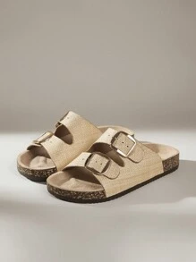 Solecia Women's Fashion Versatile Casual Flat Shoes, Simple & Practical Multi-Function - Apricot - View 2