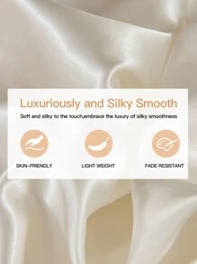 2/3件套奢华缎面白色荷叶边被套套装，荷叶边流苏被套套装，纯色复古奢华农舍风格床上用品套装，3件套波西米亚风荷叶边系带被套套装（不含被芯）。完美适配单人床、双人床、大号双人床、特大号双人床。适用于家居床上用品、宿舍用品和圣诞装饰。 - 白色 - 查看 4