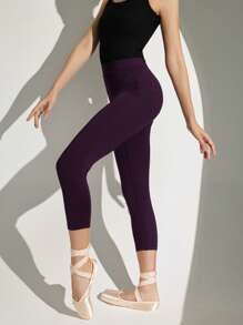 Dansine Ballet Elegant High Elasticity Dance 3/4 Length Leggings