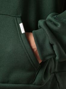 SUMWON 优质超大套头连帽衫，袖子刺绣细节，休闲运动家居服，冬季秋季必备街头服饰，都市时尚