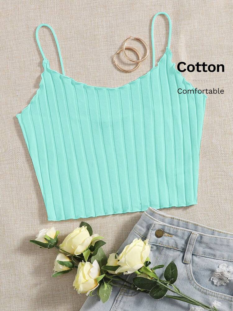 Lettuce Trim Cami Top