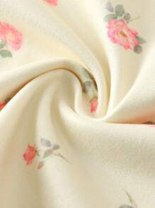 Regata Romântica de Estilo Pastoril com Renda Floral Delicada, Patchwork, Confortável e Fofa para Meninas Adolescentes