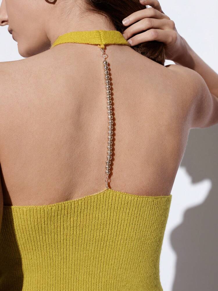 SHEIN Maija Elegante suéter de punto verde lima moderno urbano para mujer, apropiado para reuniones casuales, románticas y de vacaciones, como invitada de boda, de estilo vintage, para el Día de San Valentín