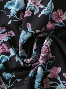 SHEIN Clasi Robe imprimée florale au style élégant de palais
