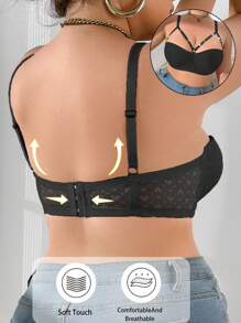 Plus Size Rhinestone Decor Camisole Top, Simple & Fashionable For Casual Daily Wear - Black - View 2