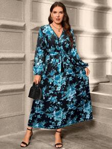 SHEIN Clasi Plus Size Simple & Fashion Casual Dress, Everyday Wear