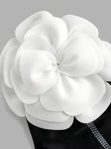 Swim Oasis Women 3D Floral Decor Sleeveless One-Piece Swimsuit With Matching Coverup And Skirt Set For Summer Beach Vacation - Multicolor - View 5