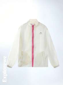 SHEIN Teenager Mädchen 2-teiliges Outfit - Reißverschluss Jacke mit langen Ärmeln und Shorts Set