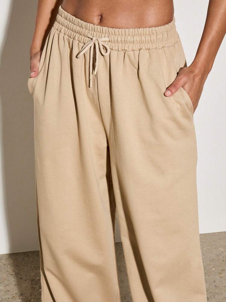 Ultra Wide Leg Comfortable Drawstring Sweatpants