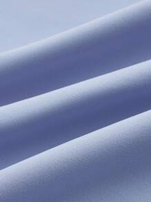 Sweetra Traje de baño de una pieza azul, lindo y coqueto, con falda de cubrición para vacaciones y playa de verano para mujeres