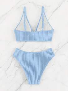 SHEIN Swim Springbreak Dames 2-delige badmode