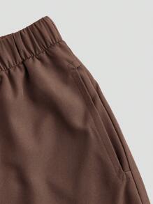 TaskEZ Zestaw mundurowy: Bluzka z krótkim rękawem i dekoltem w serek oraz proste spodnie codzienne ze ściągaczem, zestawy chirurgiczne