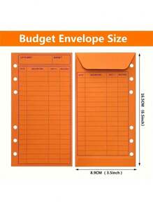 Budget Envelope, Cash Envelope PP Binder, Monthly Tracking Of Weekly Budget Planner, Cash Envelope Stickers For Budgeting, Savings On Sinking Fund Overhead - Multicolor - View 2