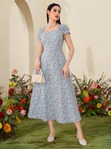 Modelyn Vestido largo de estilo árabe elegante y casual para mujer, adecuado para uso diario