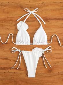 Swim Chiccia Springbreak 女士两件套泳衣 - 白色 - 查看 2