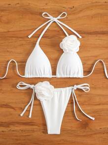 Swim Chiccia Springbreak 女士两件套泳衣 - 白色 - 查看 5