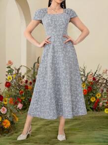 Modelyn Vestido largo de estilo árabe elegante y casual para mujer, adecuado para uso diario