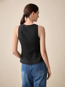 BizChic Blusa casual con cordones y volantes con correa desmontable para mujer, para oficina y uso diario, primavera/verano