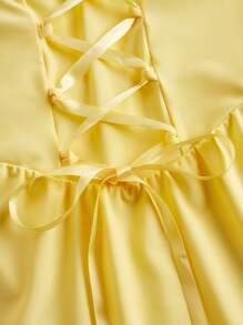 Swim Mod Vestido de baño elegante de estilo princesa con cintura ceñida y Bottom, para el verano y las vacaciones en la playa