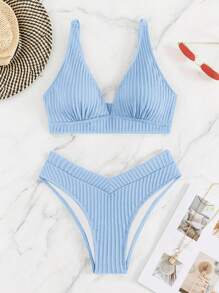 SHEIN Swim Springbreak Dames 2-delige badmode