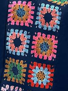 EMERY ROSE 女士V領花繡蝙蝠袖夏季襯衫 - 寶藍色 - 查看 7