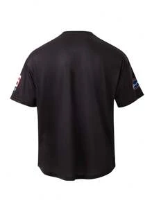 Manfinity Sport Corelite Camiseta deportiva de manga corta casual para hombres, moda minimalista para uso diario