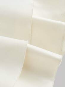 SHEIN MOD 杏色 3D 花卉露肩连衣裙，多层设计，优雅，适合约会、聚会、度假、茶会、生日、女士夏季服装、复活节服装、女士沙滩服装、女士度假服装、春季、女士音乐会服装、狂欢服装、女士巡航服装、女士西装。Y2k 服装。女士毕业礼服、婴儿送礼会礼服、女士节日服装 - 杏色 - 查看 4