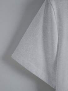 SHEIN 2 件套休闲套头衫，适合夏季青少年男孩 - 彩色 - 查看 5