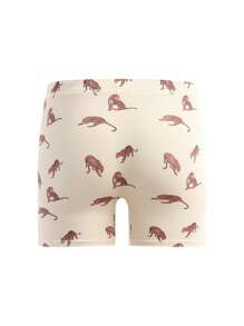 2pcs Set Comfortable Cotton Cartoon Tiger Print Funny Underwear Briefs For Teenagers - Multicolor - View 6